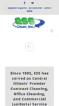 Mobile Screenshot of essclean.com